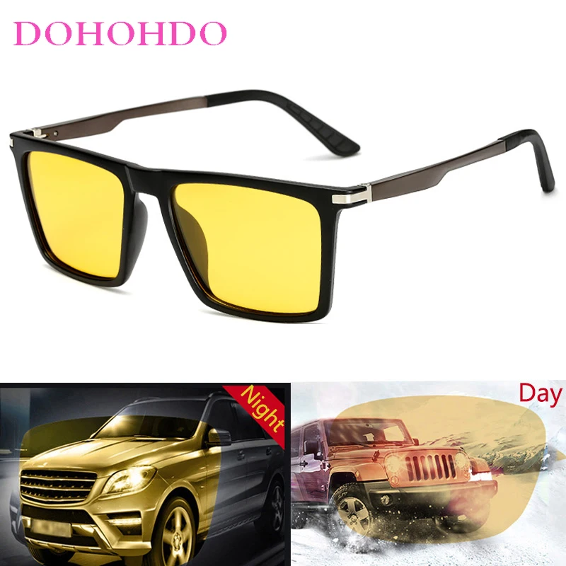 

Polarized Sunglasses Men Women Brand Design Night Vision Classic Goggles Outdoor Sports Driving Anti-Glare Eyewear UV400 Очки