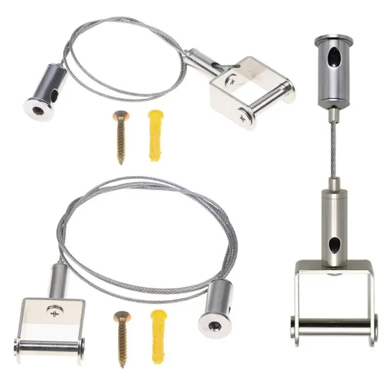 Drahtseil-Aufhängeschnalle 24mm Verbreiterter Hängeclip für 20mm Werbetafel – Detail 1