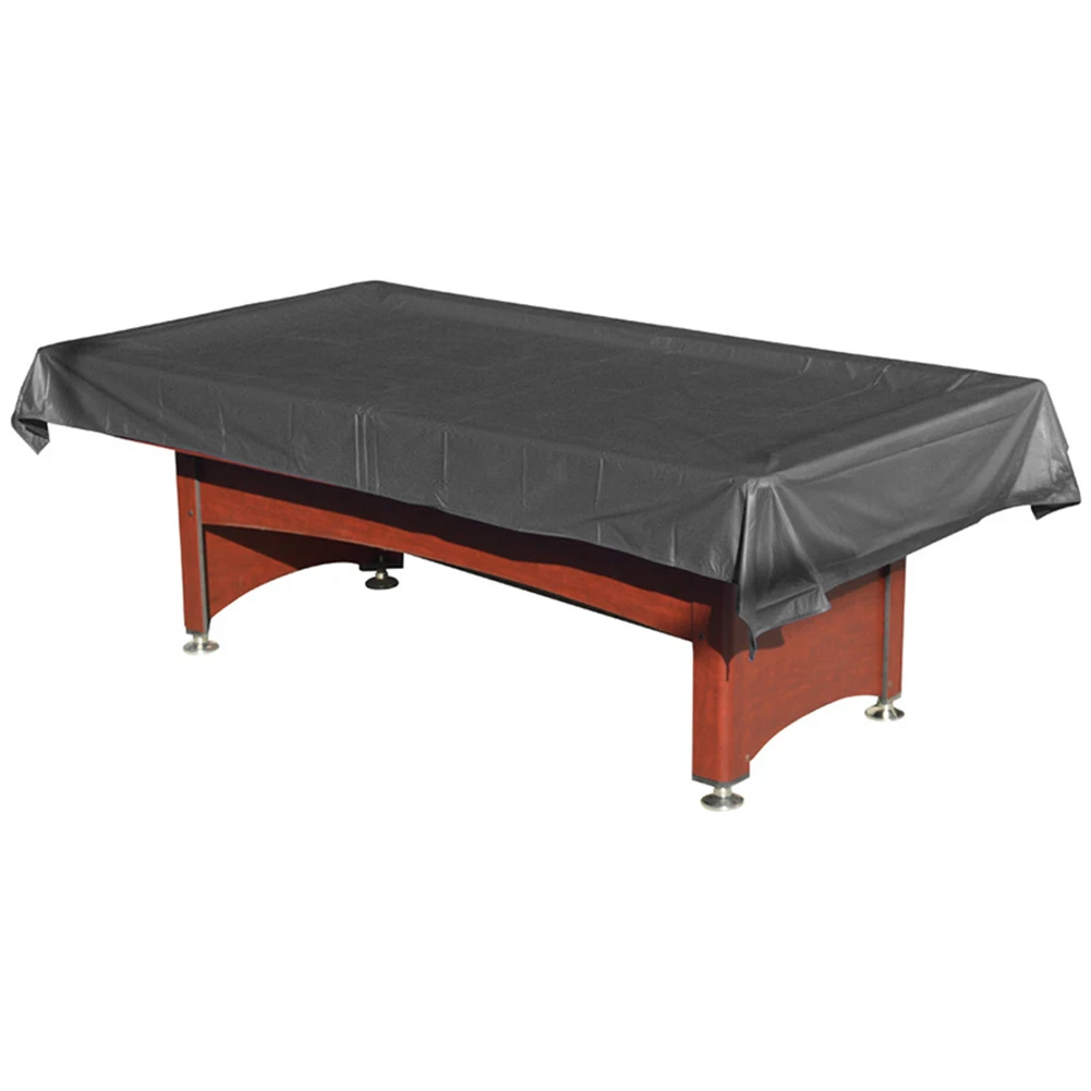 PVC Billiards Table Cover Dustproof Table Cover Blue Pool Table Cover Fiberglass Protection Outdoor Table Cover