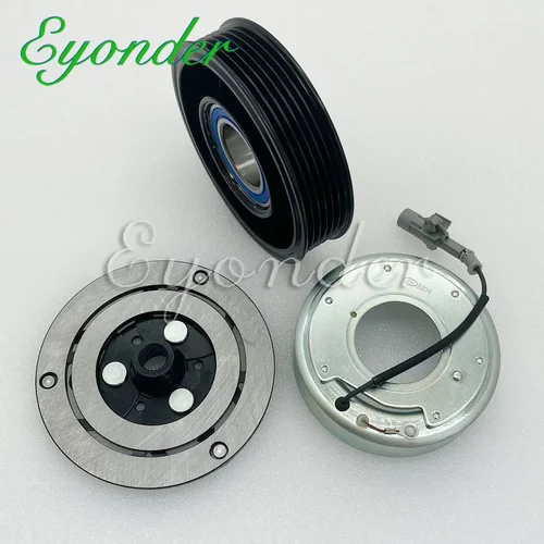 Imagen 2 del producto Polea de embrague de compresor de CA ZEXEL DKV-10Z, XV para SUBARU IMPREZA 73111FL050 73111FJ041 73111FJ050 Z0021226A Z0021227A Z0014247B