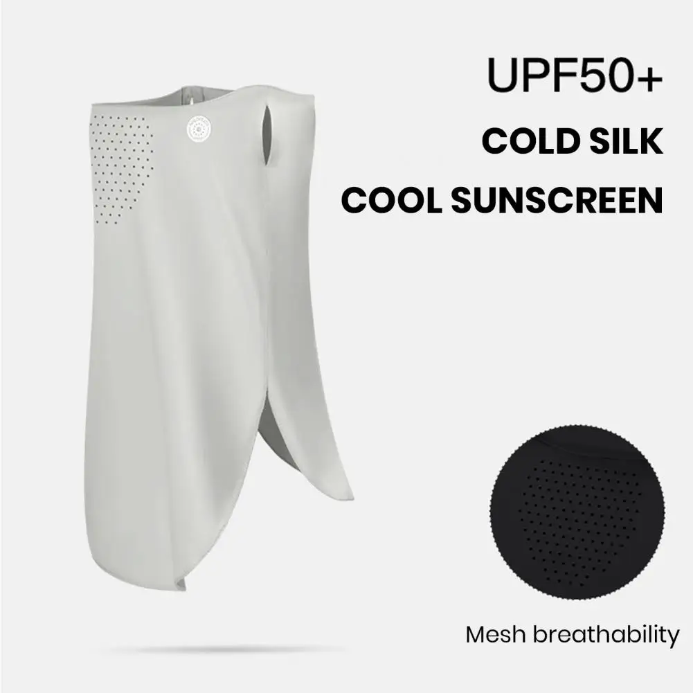 Breathable Face Guard Sun Face Guard with Ear hanging Design for Sports Sunscreen Super Soft Breathable Uv proof Neck