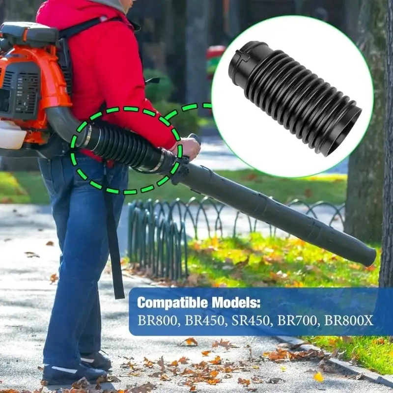 Elastic Hose For BR450 BR700 BR800 Series Blowers High Quality Plastic Materials Long Time Blower Hose Perfect Fits M4YD