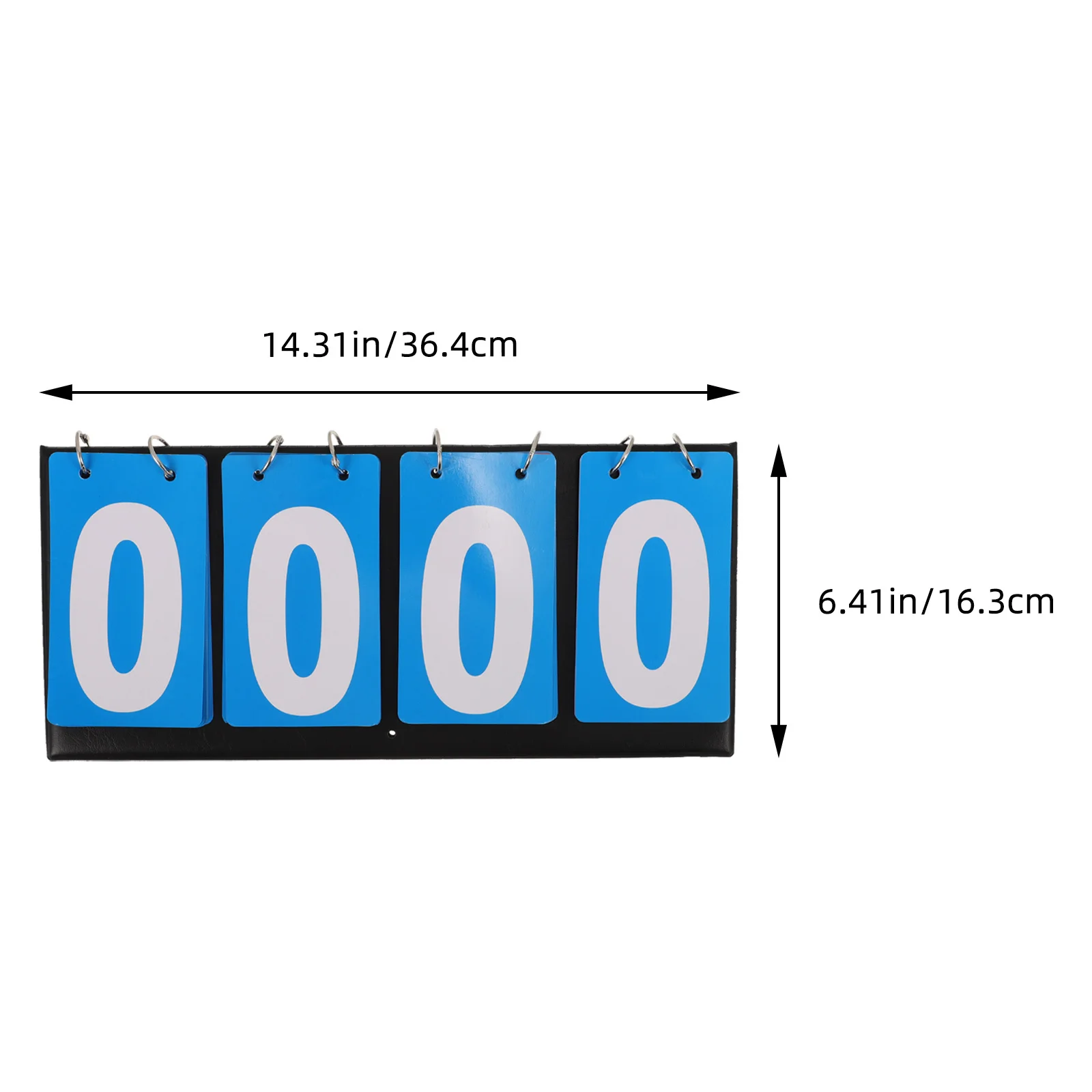 Four Basketball Scoreboards Portable Tabletop Score Flipper Multi Sports Scoreboard for Basketball Football Volleyball Indoor