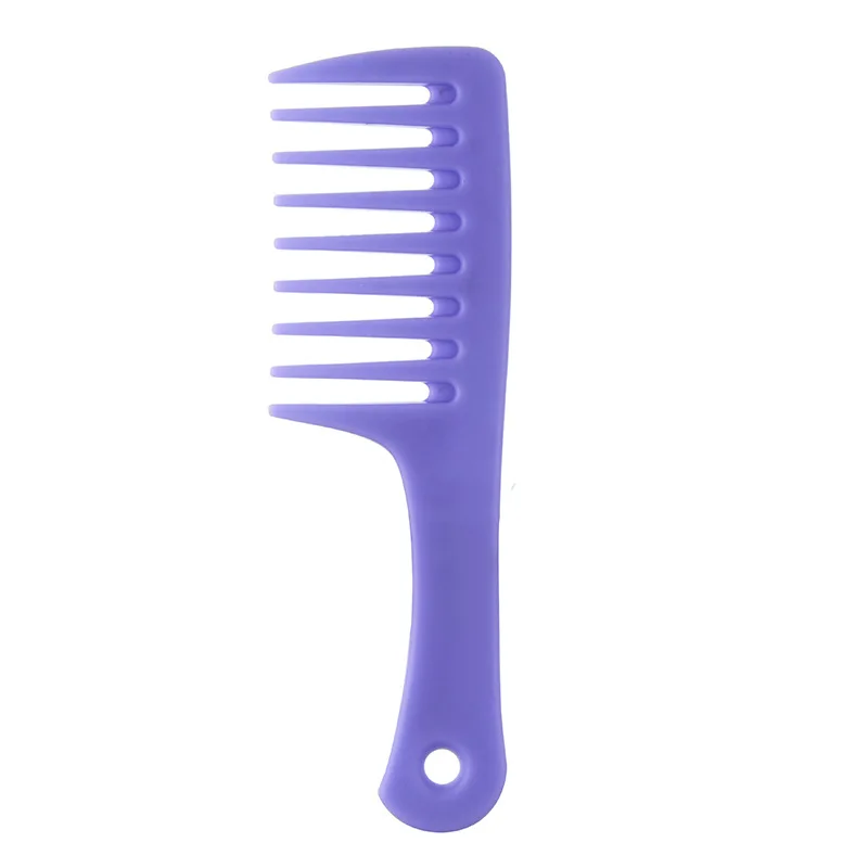 Small Wide-tooth Curly Hair Comb Adult Female Smooth Hair Comb Hairdressing Comb Styling Tool