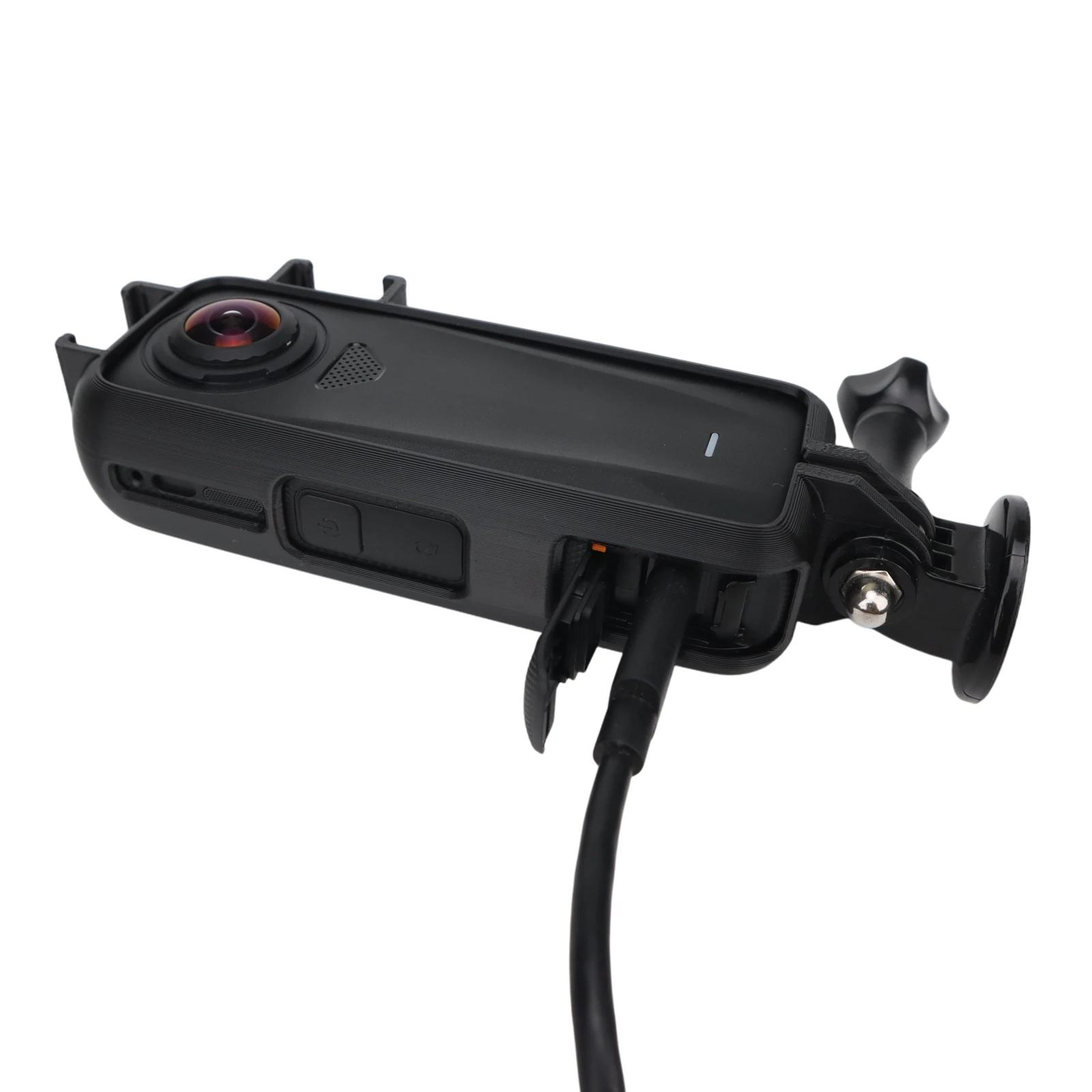 Cold Shoe Frame for Insta360 X4 AIR Multi-Function Expansion Protective Frame Adapter Camera Accessories Orange Black