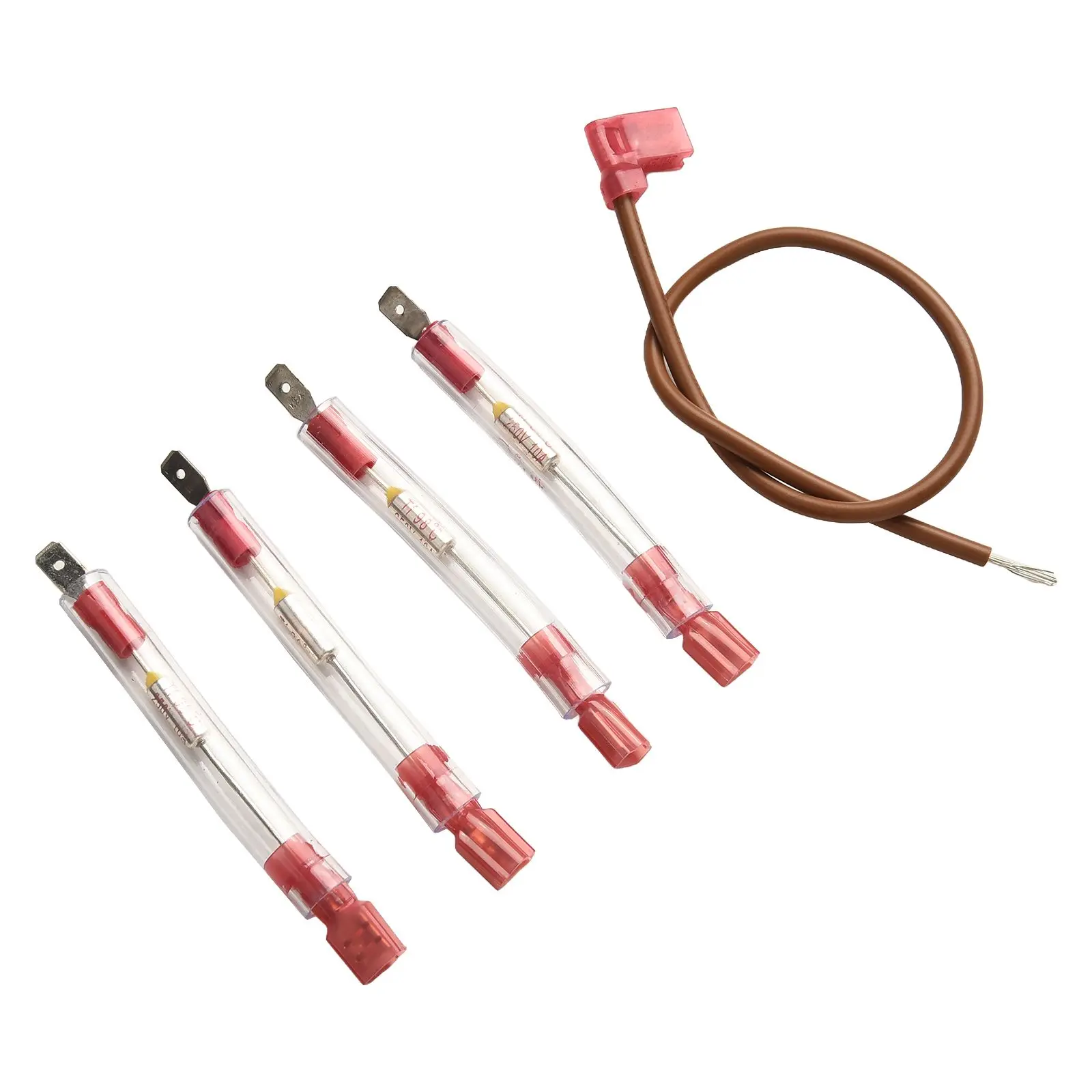 

RV Heater Parts 93866 Replacement For RV For Mobile Home High Quality Copper Wire Manual Measurement Metal Thermal Fuse