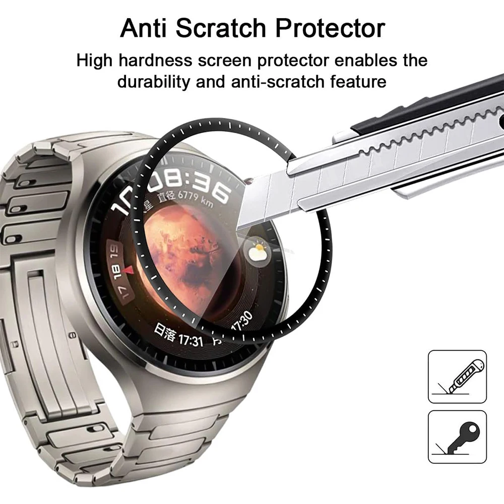 Película protectora completa para Huawei Watch 4 4pro, cubierta suave curvada compuesta 3D, película protectora de pantalla para reloj inteligente, no de vidrio, 1/5/10 Uds.