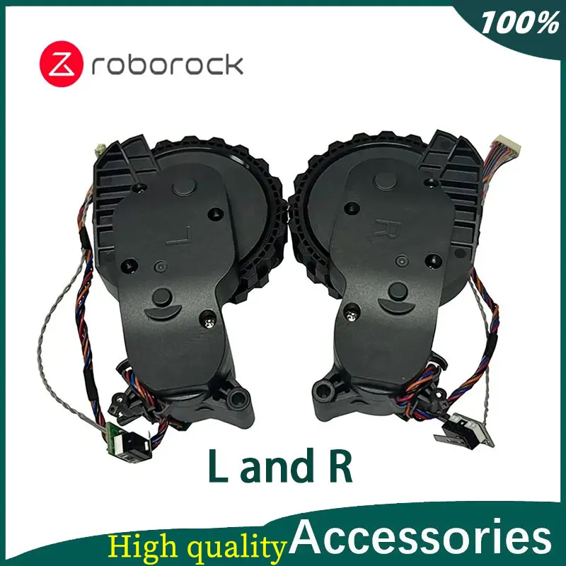 

Original Left and Right Traveling Wheels Roborock S7 S5 Max S6 Pure S6 MaxV E4 E5 S4 Max S7 Pro Ultra Vacuum Cleaner Spare Parts