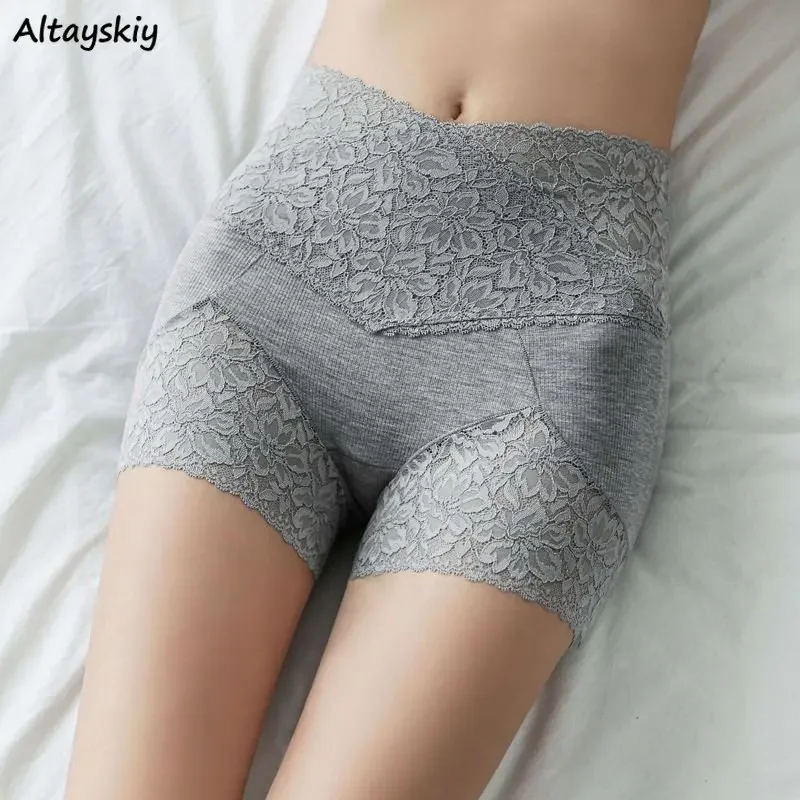 Leggings Women High Waist 6 Colors Sexy Breathable Simple Thin Summer Lace Slim Fashion Leisure All-match Tender Elegant Female