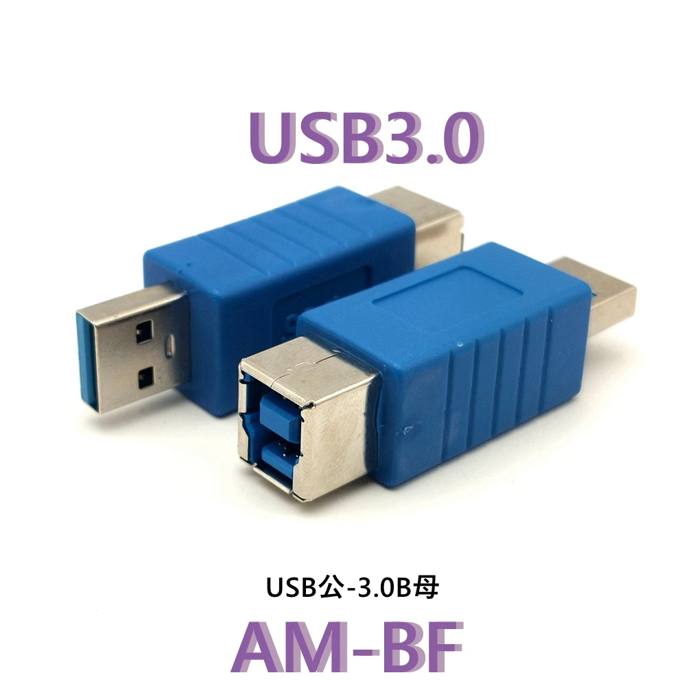 1Pcs Super Speed USB 3.0 Type A Male Female to USB 3.0 Type B Male-Female Printer Converter Adapter micro B Male Conector