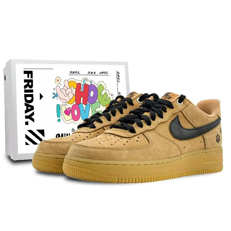 【Customize】Nike Air Force 1 Vintage Basketball Shoes Unisex Sneakers shoes CJ9179-200