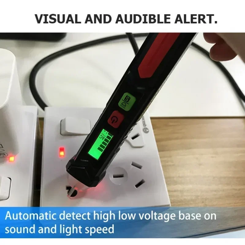 HT100E pluma inteligente sin contacto alarma medidor de voltaje CA accesorios de Sensor de pluma