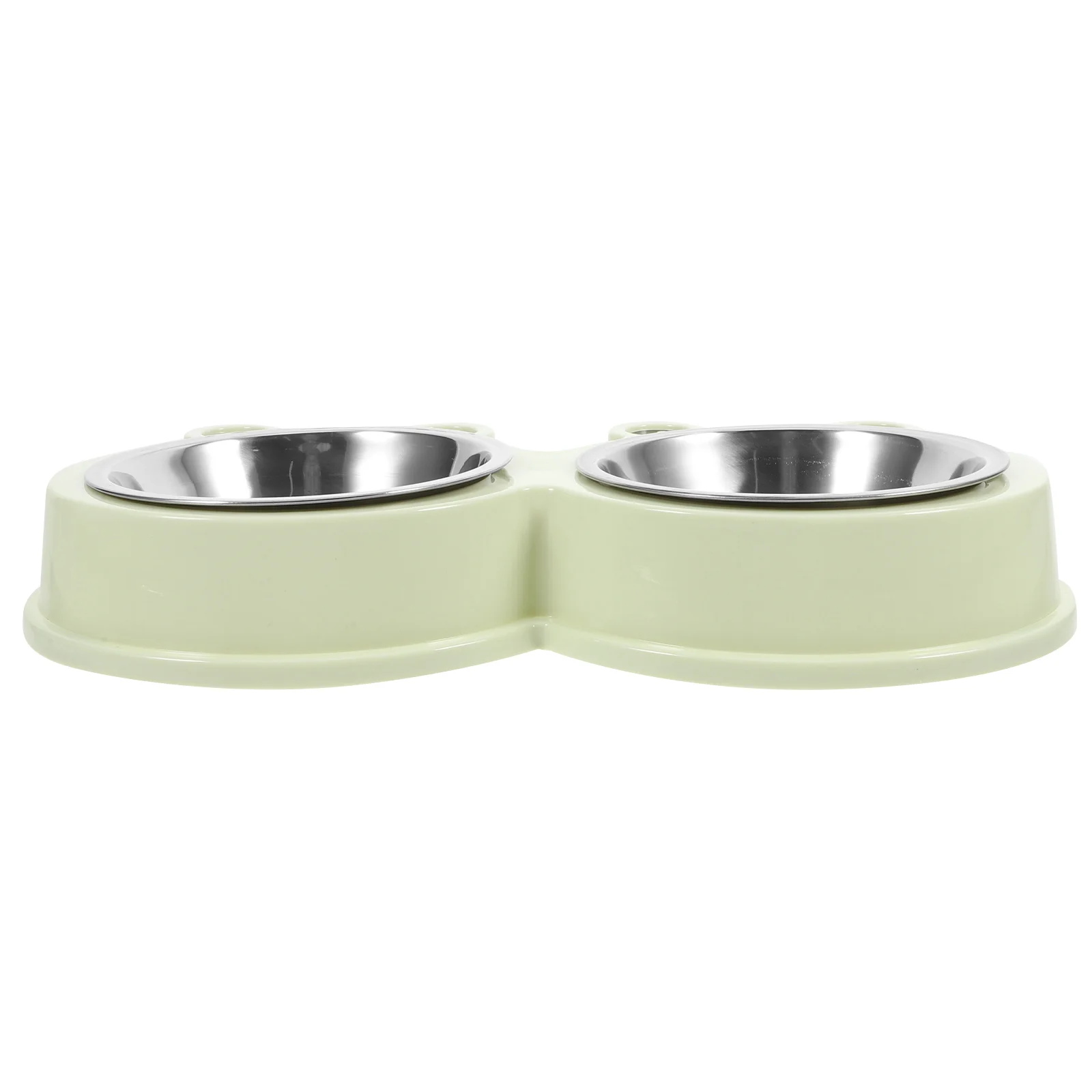 

Pet Bowl Stainless Steel Cat Dog Bowl Cute Frog Nonslip Base Feeding Water Multipurpose Pet Food Bowls Adjustable Stand Bunny