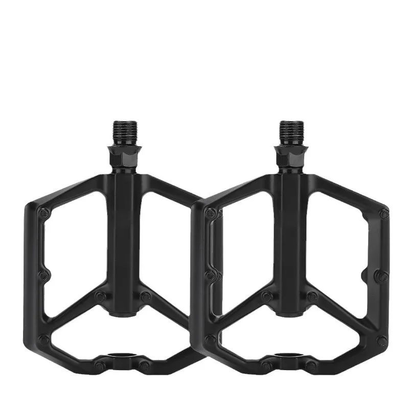AliExpress WRELS 1Pair Bicycle Aluminum Pedals Road and Mountain Bikes Flat Pedals Bearing Durable Lightweight Multipurpose Bicycle Accessories