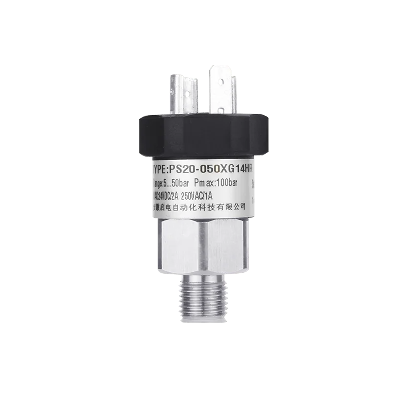 20-200bar 50bar 30bar Mechanical Pressure Switch Piston Type Stainless Steel Diaphragm Adjustable Pressure Control G1/4