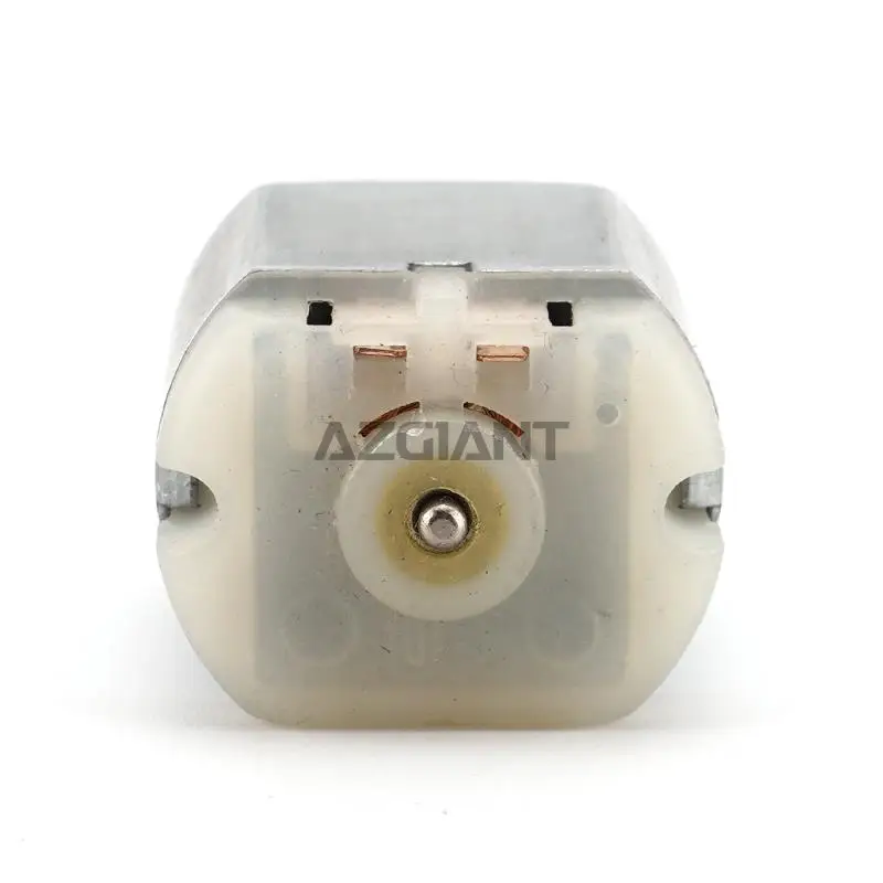 10 قطعة طول المحور 66.8 مللي متر 12 فولت موتور تيار مستمر فرشاة الكربون النحاس مقشر سبائك الألومنيوم البلاستيك الغطاء الخلفي أبيض جديد #5