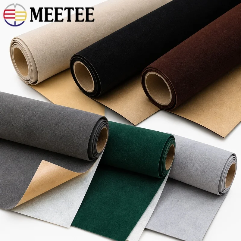 

1/2/3Roll 45x150cm Self Adhesive Suede Velvet Fabric Flock Liner Sticker for Jewelry Box Car Interior Upholstery DIY Decor Cloth
