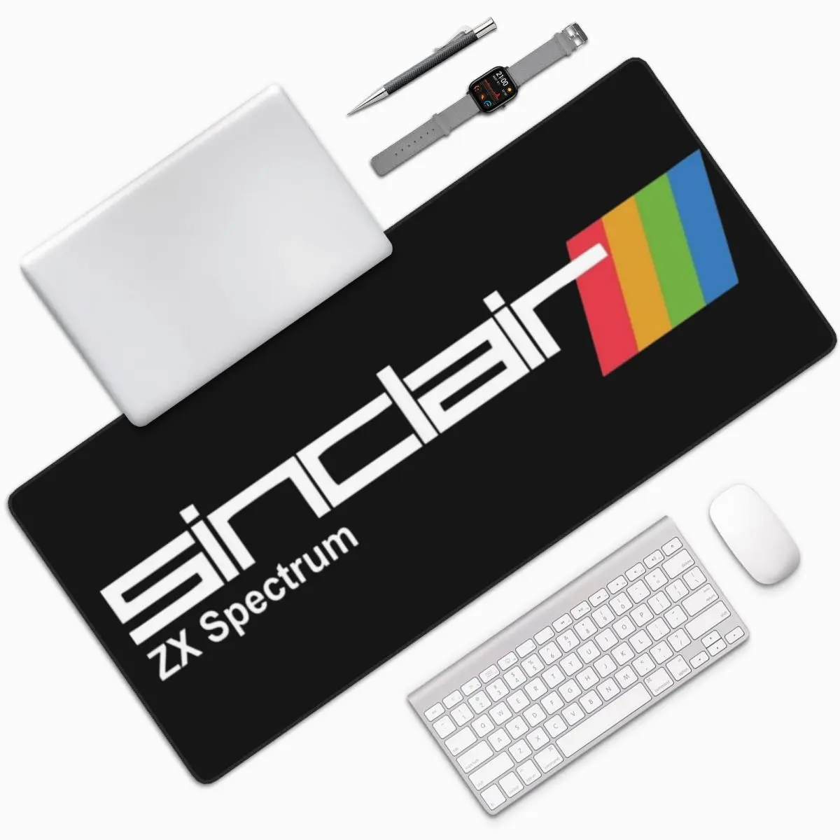 ZX Spectrum Large Mouse Pad Computer Keyboard Mouse Mat Gaming PC Laptop Desk Mat Office Accessories Table Mats