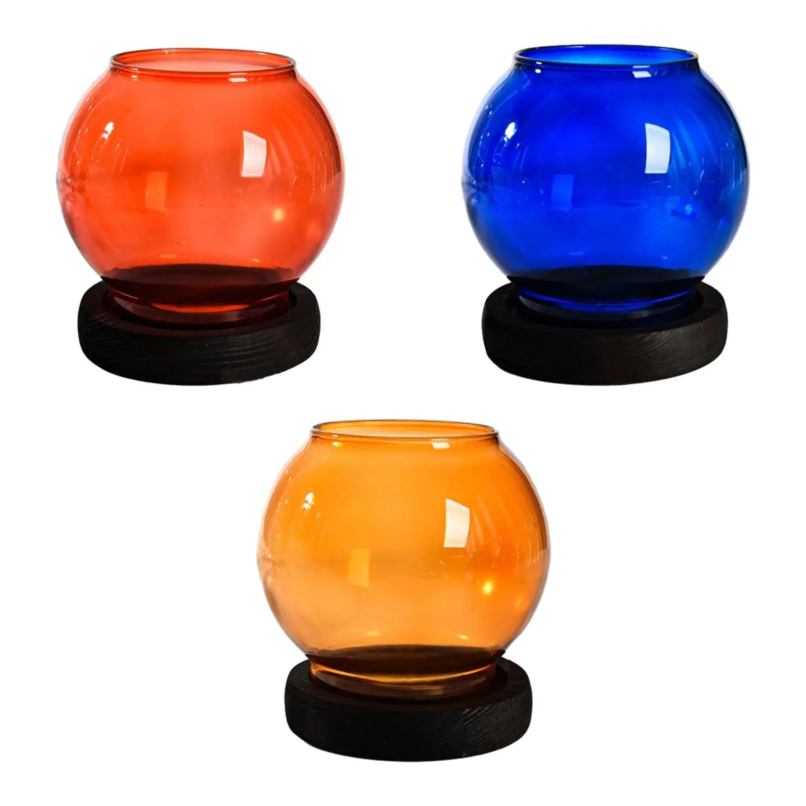 Candle Holder Glass Candlestick Candelabrum Ornament,Safe Decoration Table Centerpiece for Anniversary Tabletop Living Room