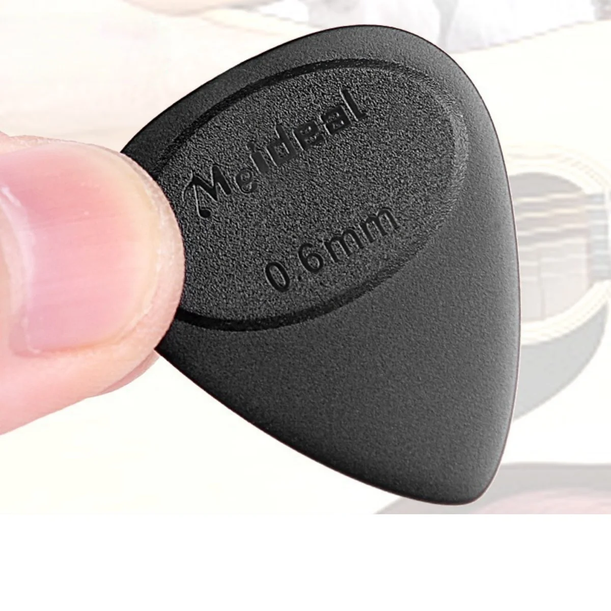 Meideal Guitar Pick /ABS Antypoślizgowy matowy Trwały o grubości od 0,46 do 1,5 mm do gitary elektrycznej Bass Ukulele