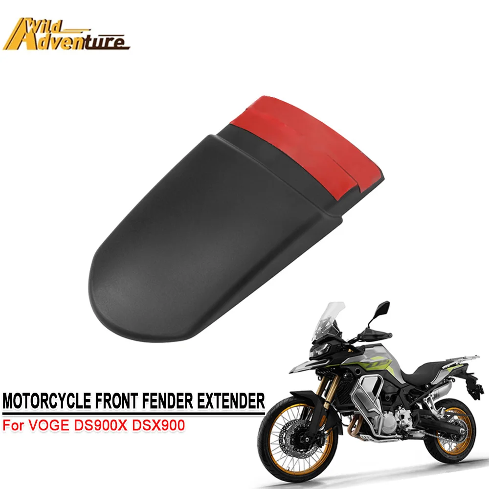 For VOGE DS900X DSX900 900 DSX Front Fender Extender Accessories Fenders Extension Iengthen Mudguard Splash Protection Guard