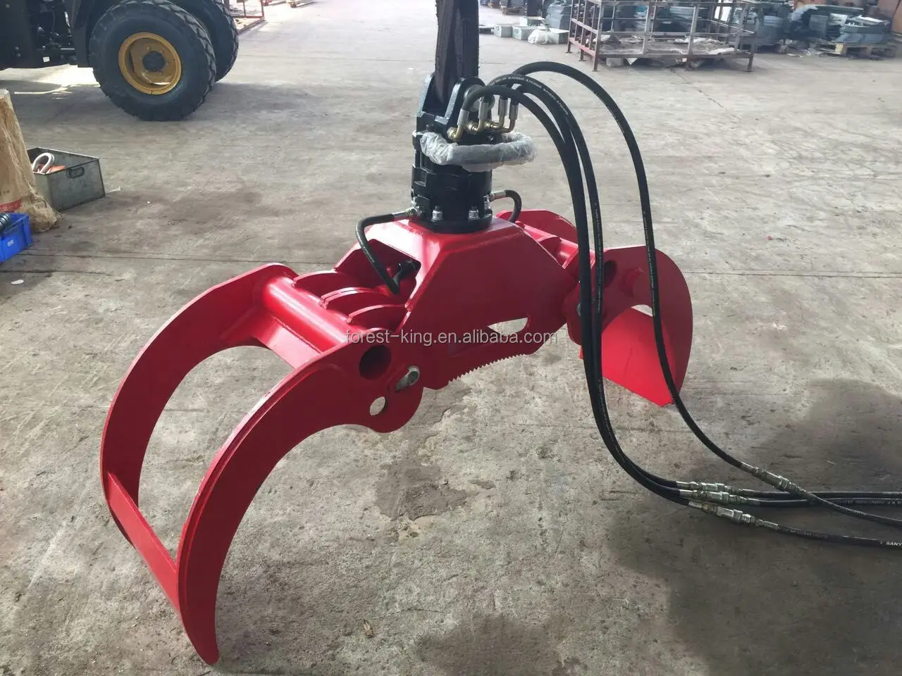 Forestry Timber Wood Grapple with Hydraulic Rotator