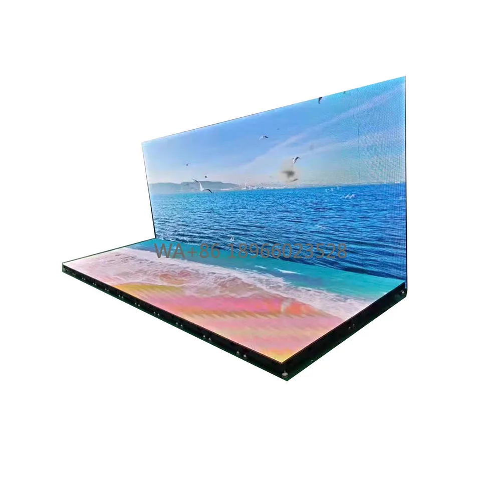 

Высокое качество P3.91 Крытый танцпол 55-дюймовый интерактивный светодиодный экран для свадебных этажей, аренда видеостены, интерактивные функции