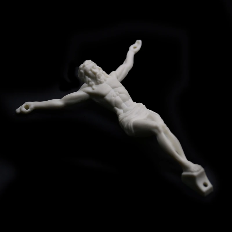F92B Jesus Figurine mặt dây chuyền Kitô giáo Đám cưới năm mới Trang trí văn phòng trường học