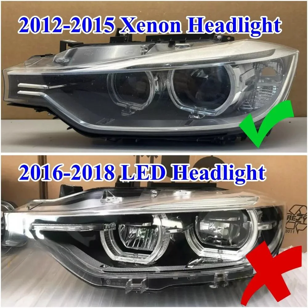 Yellow Angel Eye DRL Boards For 2012 -2015 BMW 3 Series F30 F31 F34 320i 328i Pre-LCI Xenon Headlight Red Daytime Light