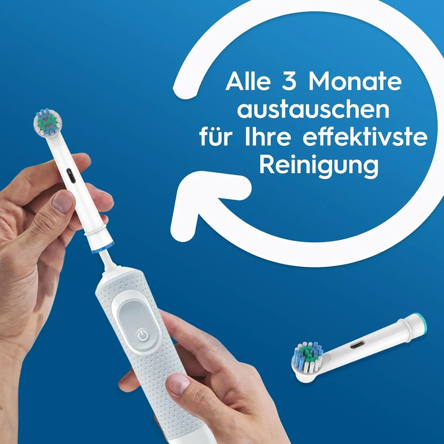 4/8/12/16/20 Pcs Replacement Toothbrush Heads Compatible with Oral-B Braun Professional Electric Toothbrush Heads Brush Heads