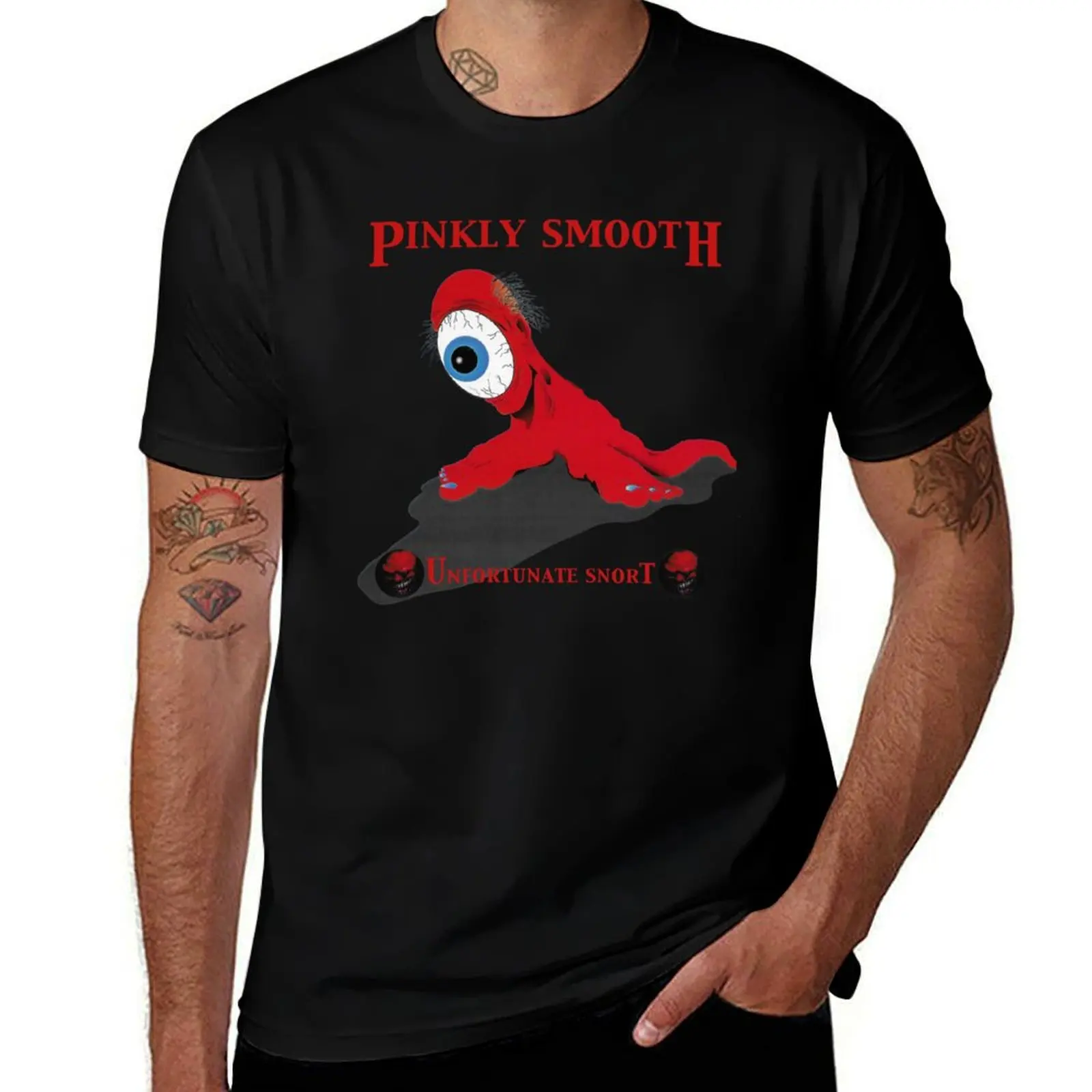 Pinkly Smooth - Unfortunate Snort - Full Colour T-Shirt Summer Print Short Sleeve Tee T-Shirt
