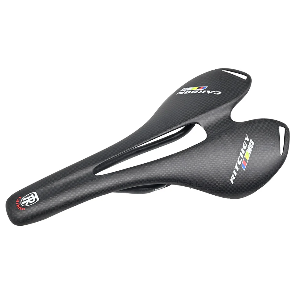 3K Ultralight Carbon Saddle Bicycle vtt racing seat Wave Road Bike Saddle for men sans cycling Seat mat bike Spare Par