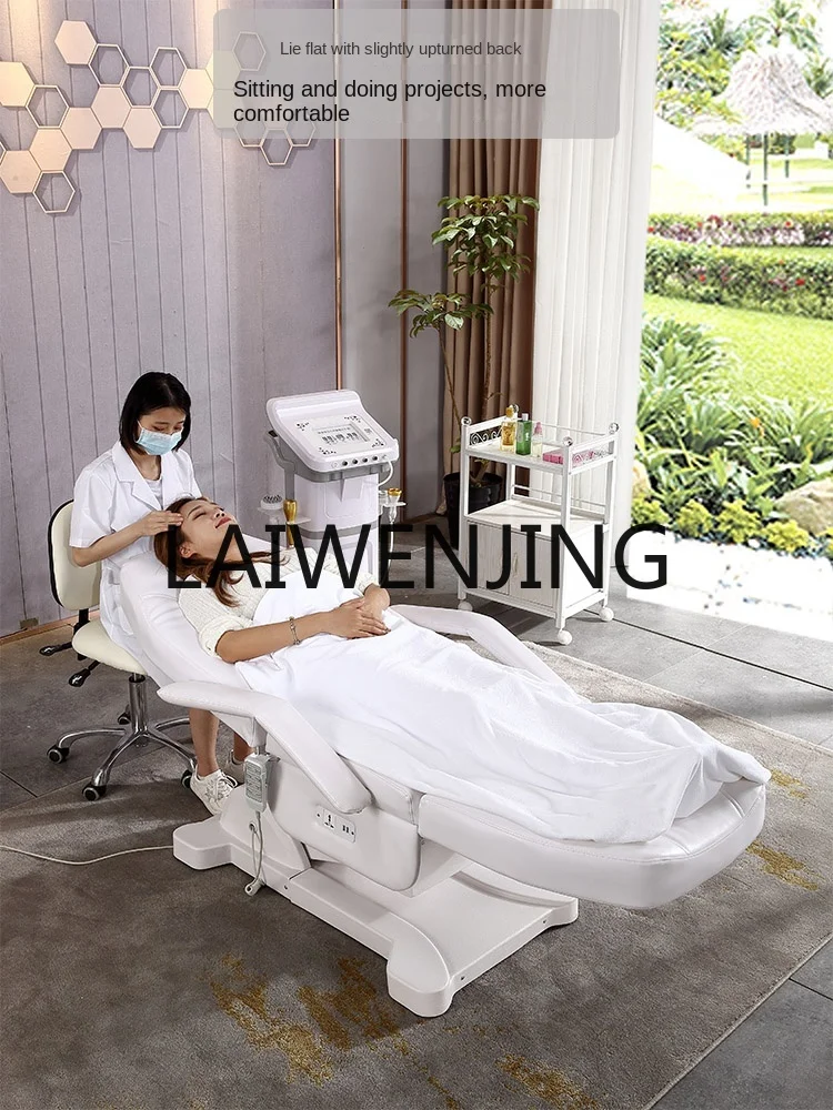 Electric Beauty Bed Massage Lifting Multifunctional Beauty Salon Special Folding Medical Beauty Tattoo Tattoo Embroidery Bed