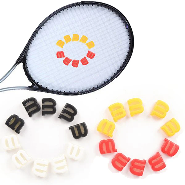 10Pcs/Lot Silicone Tennis Racket Vibration Dampeners,Tennis Racquet Shock Absorber To Reduce Vibration