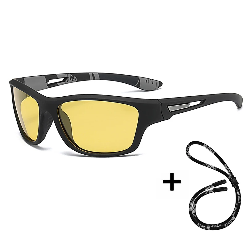 Hochauflösende polarisierte Sonnenbrille für Männer und Frauen, Outdoor-Sport, Angeln, Sonnenbrille, UV400-Schutz, Fahrbrille