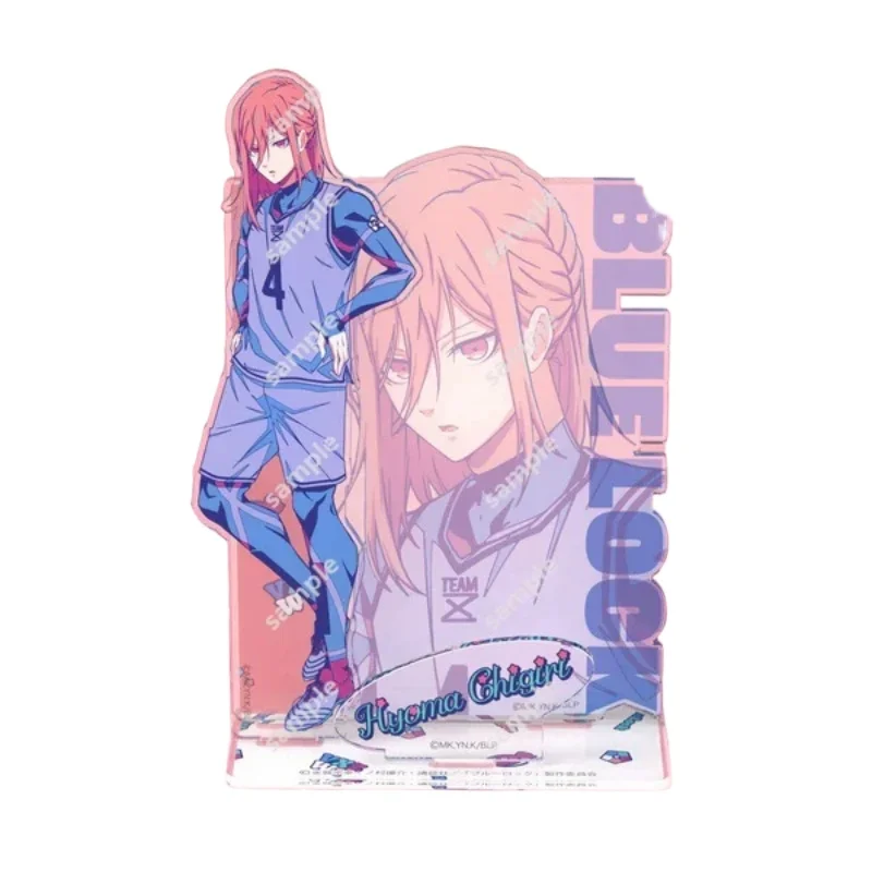 أنيمي كرة القدم الشكل الاكريليك تقف تأثيري Isagi Chigiri Bachira ناجي Karasu الكرتون الرسوم المتحركة السجن نموذج هدية لعبة #3