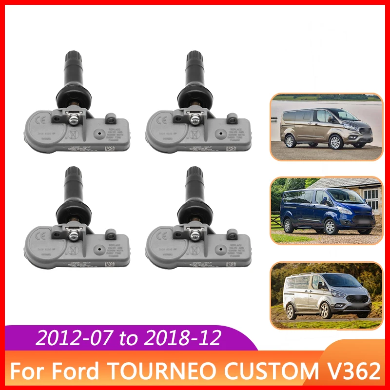 DV6T-1A180-AA para Ford TOURNEO CUSTOM TRANSIT Chasis Combi CUSTOM Transit Sensor de Monitor de presión de neumáticos 433MHZ TPMS