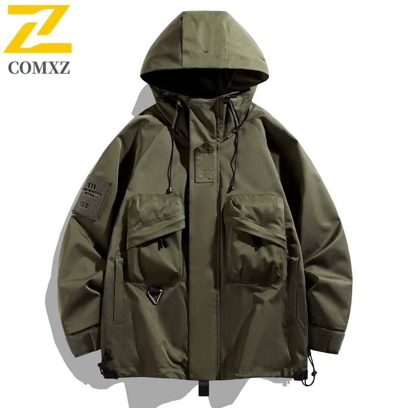 سترة EiAO للجنسين يابانية خارجية مقاومة للماء ومضادة للرياح معطف جبل للتنزه في المناطق الحضرية والتخييم ملابس يومية 2025 #3