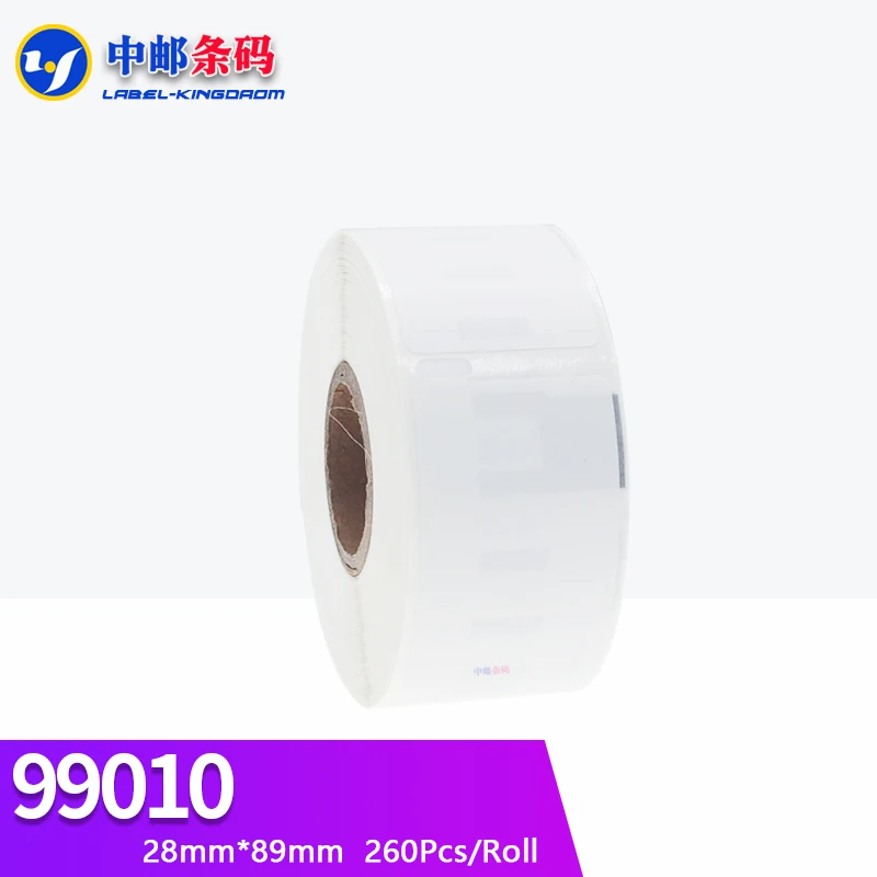 Imagem -06 - Etiqueta Compatível Dymo para Labelwriter400 Lt450 Lw450turbo Impressora 4xl Seiko Slp440 99010 28 mm 89 mm 260 Pcs 500 Rolos Seiko Slp440