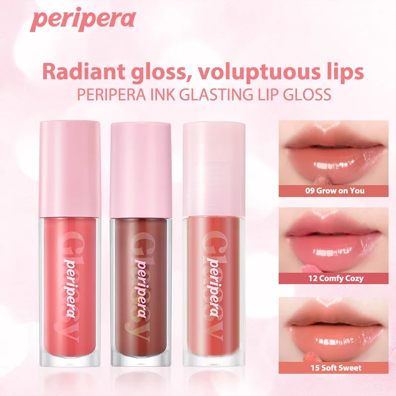 

K-beauty Ink Glasting Lip Gloss растительные масла водный оттенок, стеклянный блеск для губ, легкий, светящийся и стойкий,