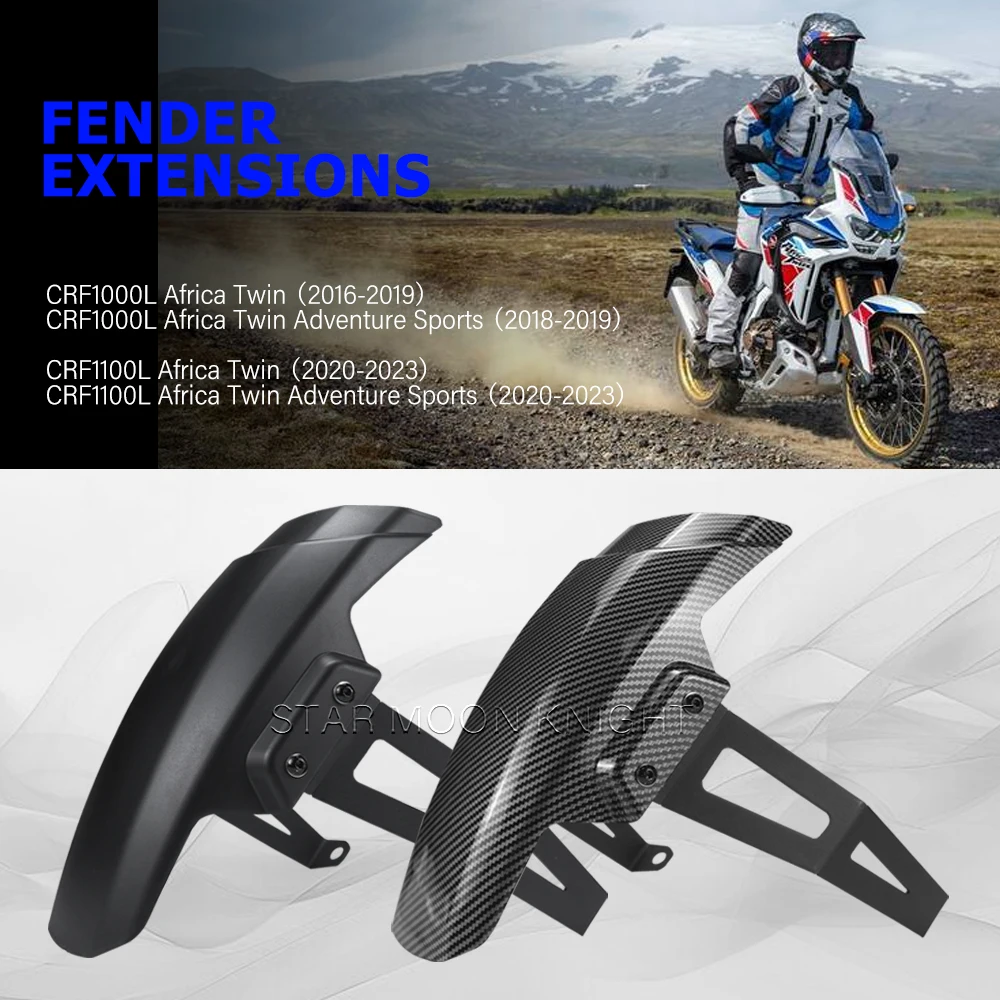 

Mudguard For Honda CRF 1000 L CRF1000L Africa Twin CRF 1100 L CRF1100L Adventure Sports Fender Extension Splash Guard Extender