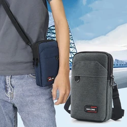 Bolsa de cintura impermeável para homens, bolsa de camada única ou dupla, bolsa de fanny militar ao ar livre, bolsa de telefone para camping e caça, nova