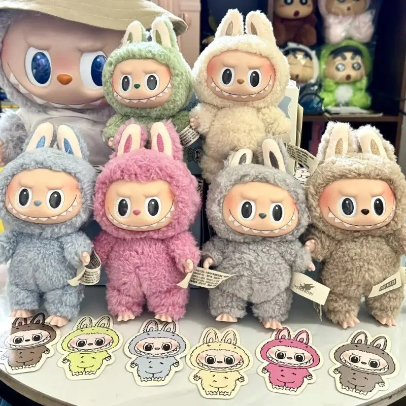 

New Genuine Labubu V3 The Monsters Big Into Energy Series Blind Box Vinyl Plush Doll Pendant Gradient Color Birthday Gift