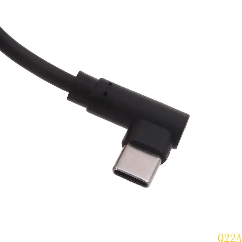 

Q22A Coiled Type C to Type C Cable 10Gbps Data Transfer Cord Suitable for Smartphones