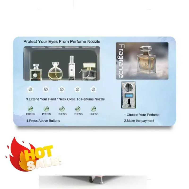 우아한 독립형 향수 자판기 스탠드 고급 디자인 - 쇼핑몰용 고급 옵션 인기 제품