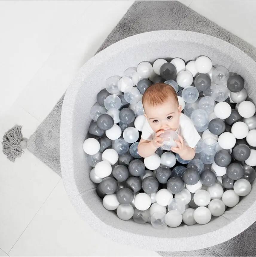 Piscine à Boules en Éponge pour Bébé, Aire de Jeux, Sec, Océan, Parc Nik, Portable, Doux, Cadeaux d'Anniversaire pour Enfant