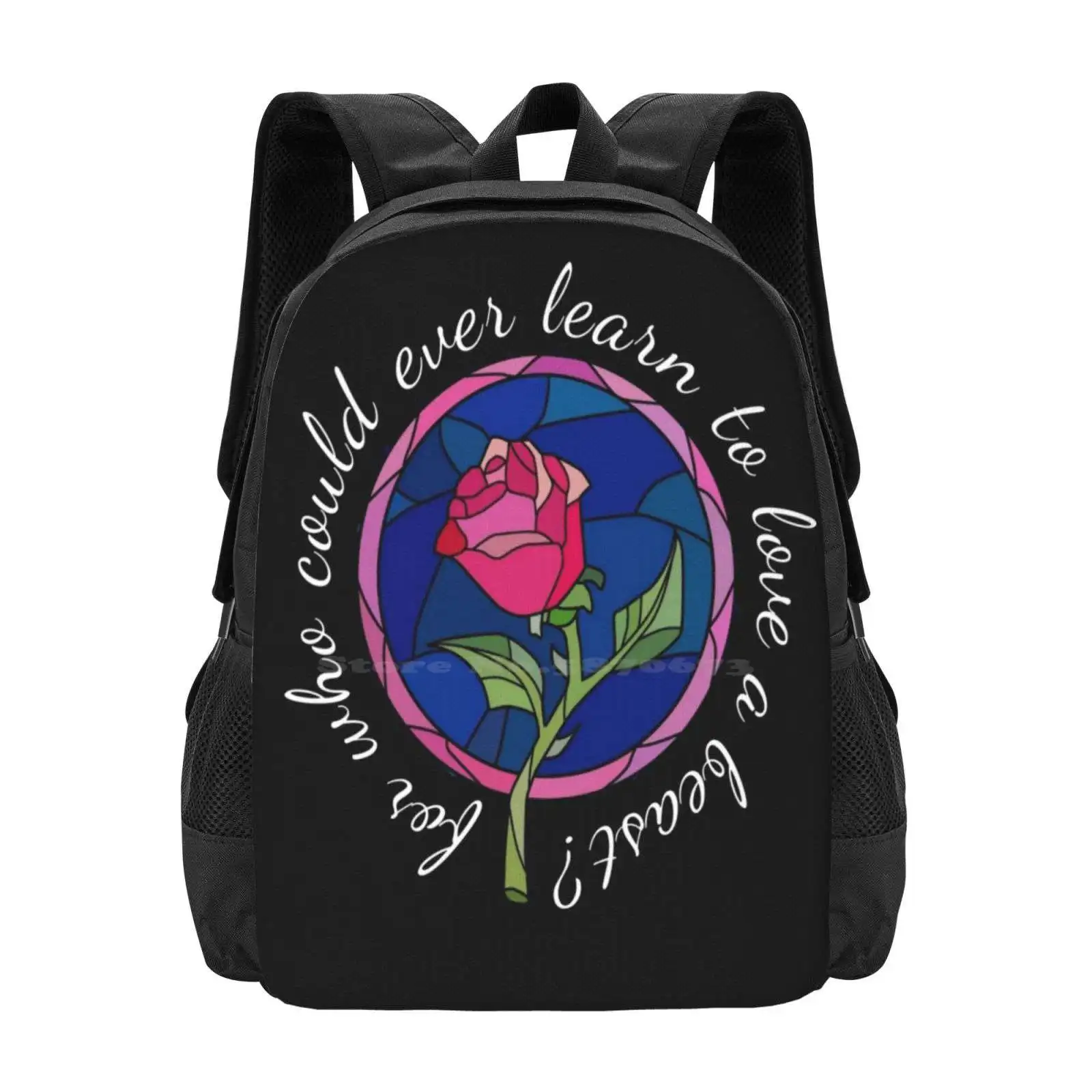 For Who Could Ever Learn To Love A Beast? Hot Sale Schoolbag Backpack Fashion Bags For Who Could Ever Learn To Love A Beast