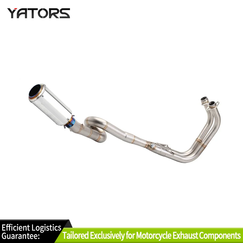 

Exhaust Systems Exhaust 310mm Header Pipe Full System For Kawasaki Ninja 400 250 Z400 2017-2022 Exhausts Pipes