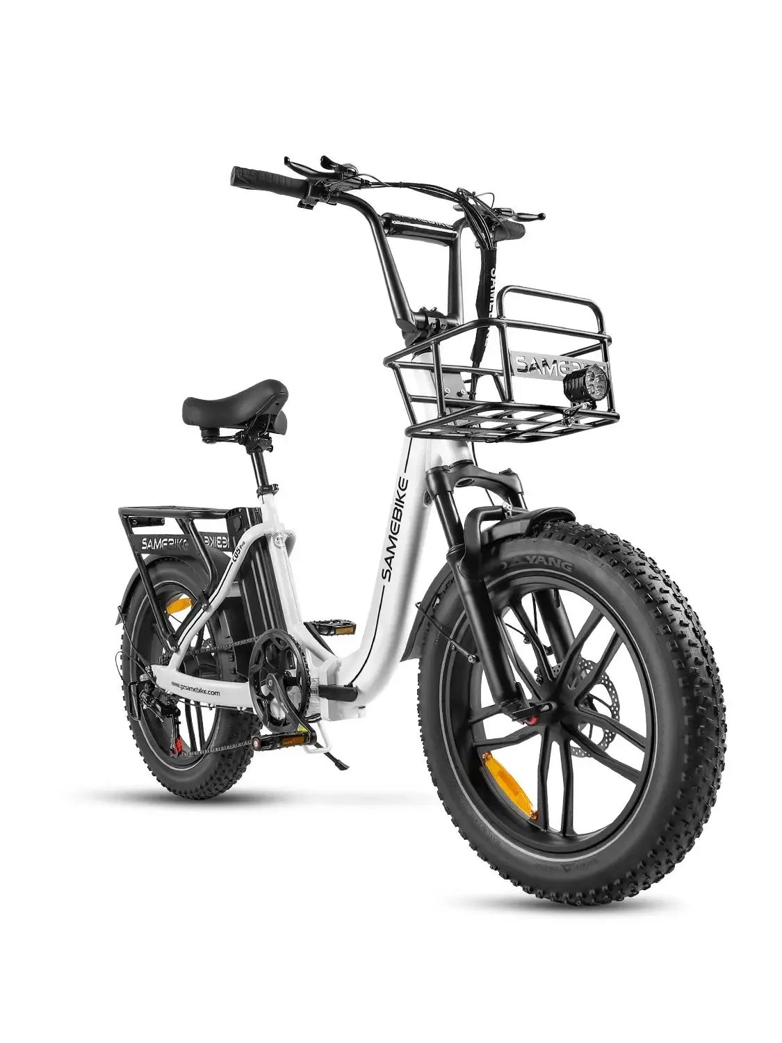 AliExpress NONE samebike C05 PRO 500W City ebike removable  Battery  Adult electric bike  36v13Ah 20 inches fat tire E-Mountain bike
