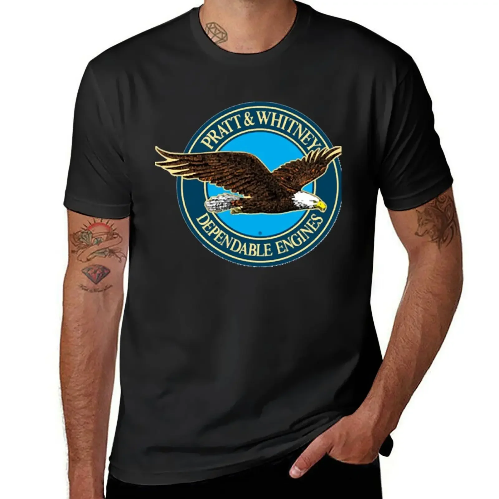 Pratt And Whitney Dependable Engines T-Shirt anime Aesthetic clothing man clothes plus size clothes t shirt for men